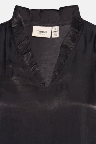 Blouse (lange mouwen) Zwart - Fransa®