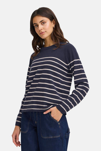Trui met ronde hals Blauw - Fransa®