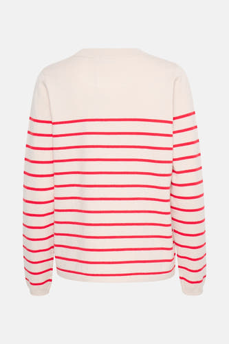 Trui met ronde hals Rood - Fransa®