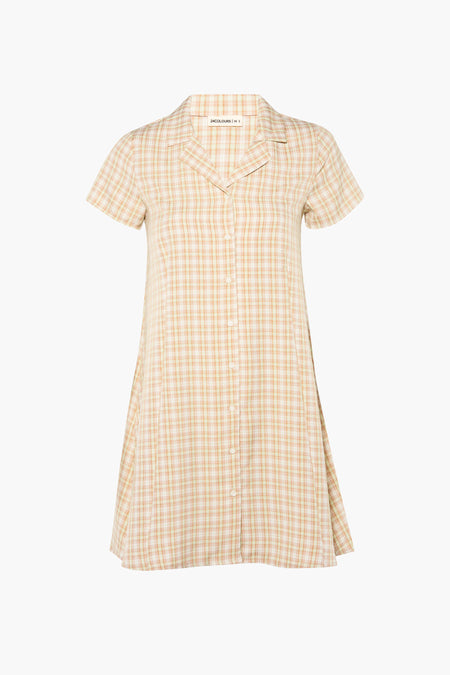 Jurk (kort) Beige - 24 colours GmbH