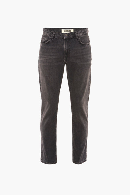 Jeans tapered Grijs - WOODBIRD