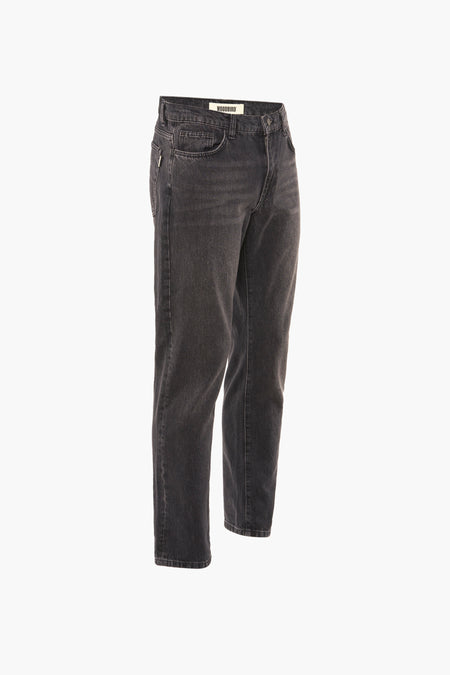 Jeans tapered Grijs - WOODBIRD