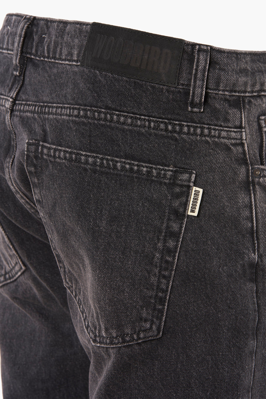Jeans tapered Grijs - WOODBIRD