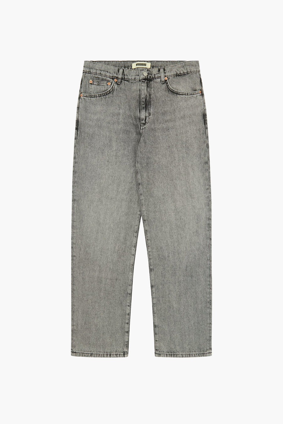 Jeans straight Light blue denim - WOODBIRD