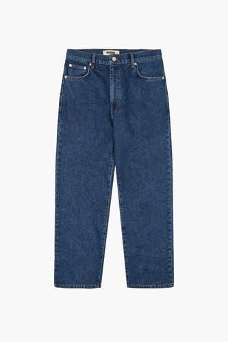 Jeans straight Dark blue denim - WOODBIRD