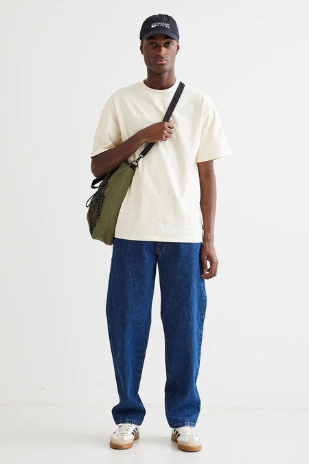 T-shirt (korte mouwen) Ecru - WOODBIRD