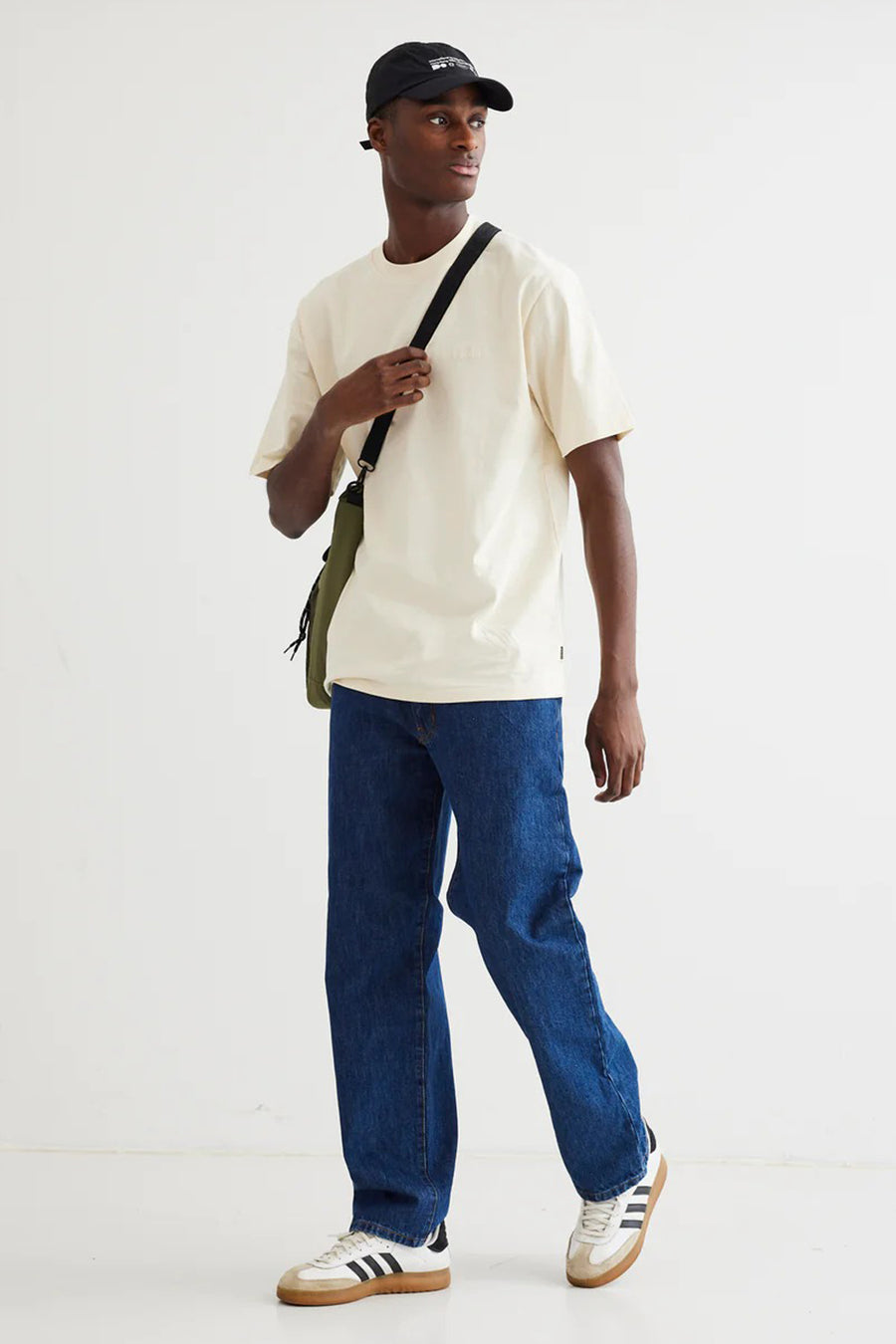 T-shirt (korte mouwen) Ecru - WOODBIRD