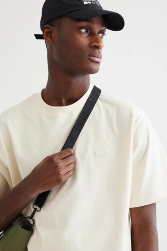 T-shirt (korte mouwen) Ecru - WOODBIRD