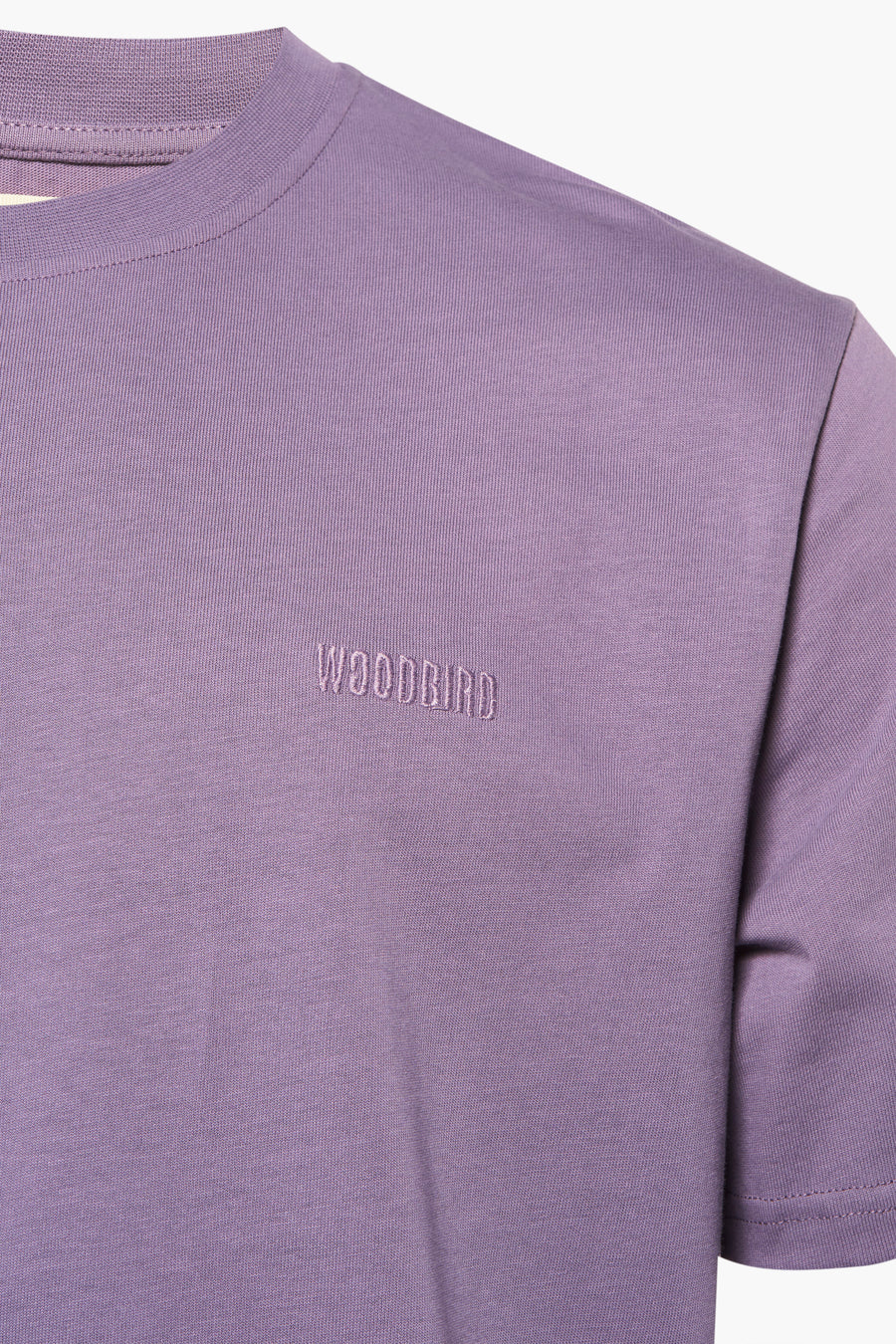 T-shirt (korte mouwen) Paars - WOODBIRD