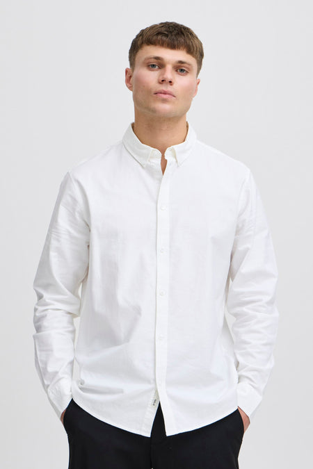 Hemd (lange mouwen) Wit - SOLID