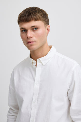 Hemd (lange mouwen) Wit - SOLID