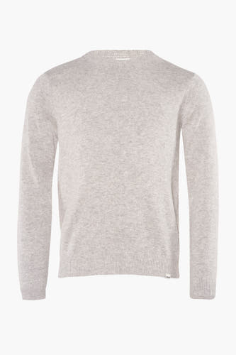 Trui met ronde hals Grijs - SOLID