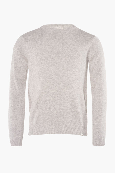 Trui met ronde hals Grijs - SOLID