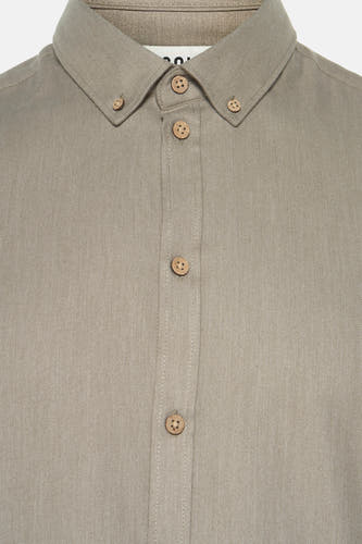 Hemd (lange mouwen) Beige - SOLID
