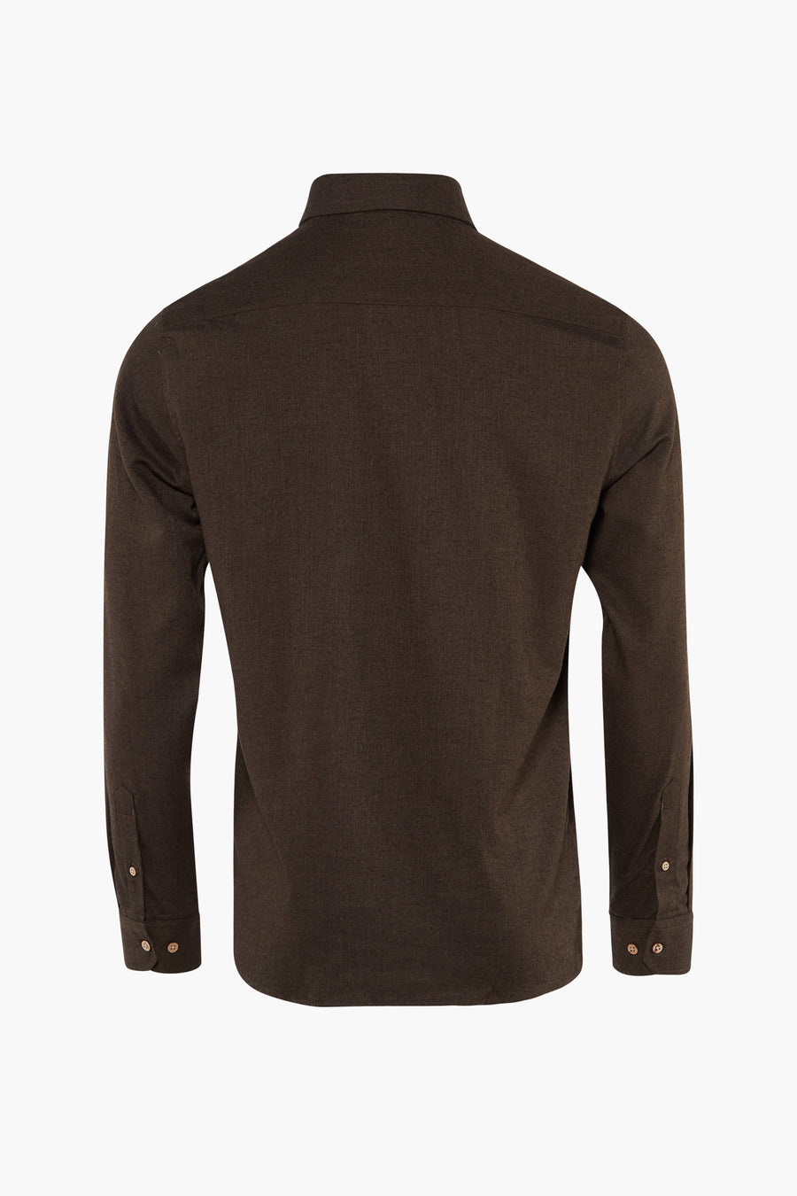 Hemd (lange mouwen) Bruin - SOLID