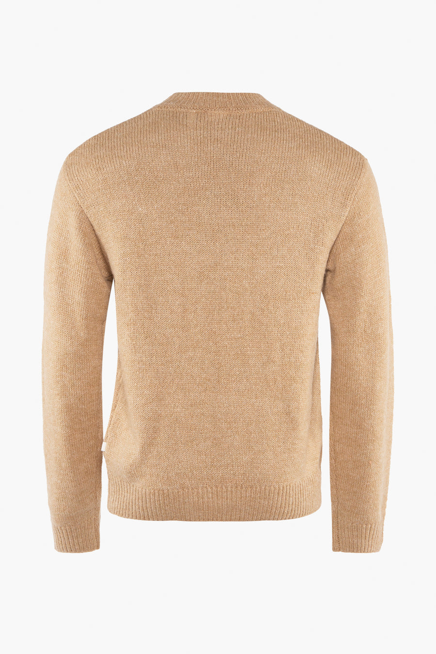 Trui met ronde hals Beige - SOLID