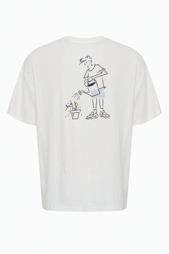 T-shirt (korte mouwen) Ecru - SOLID