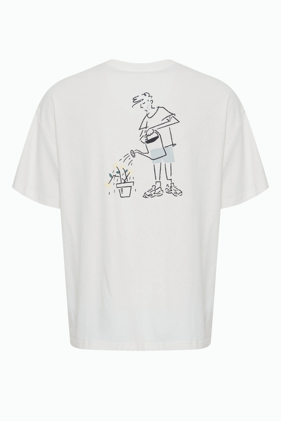 T-shirt (korte mouwen) Ecru - SOLID