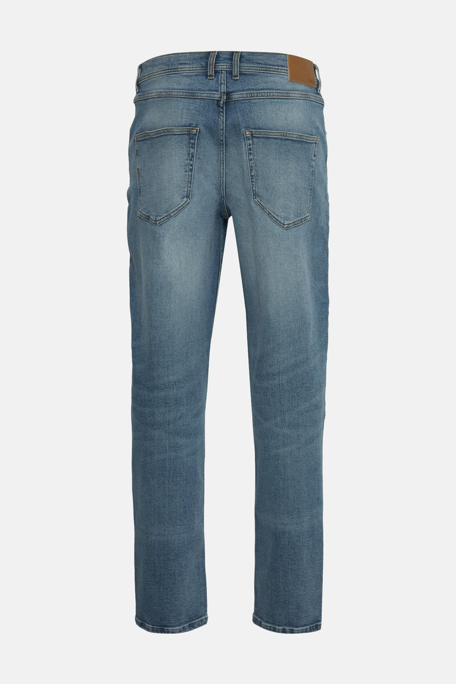 Jeans straight Light blue denim - SOLID