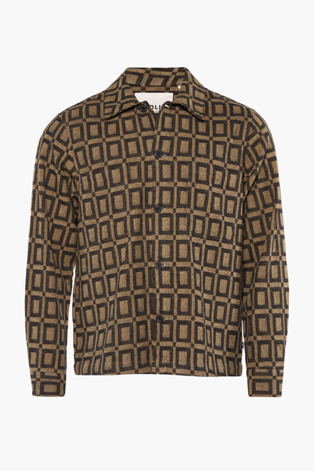 Hemd (lange mouwen) Beige - SOLID