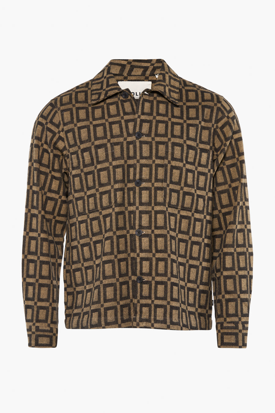 Hemd (lange mouwen) Beige - SOLID