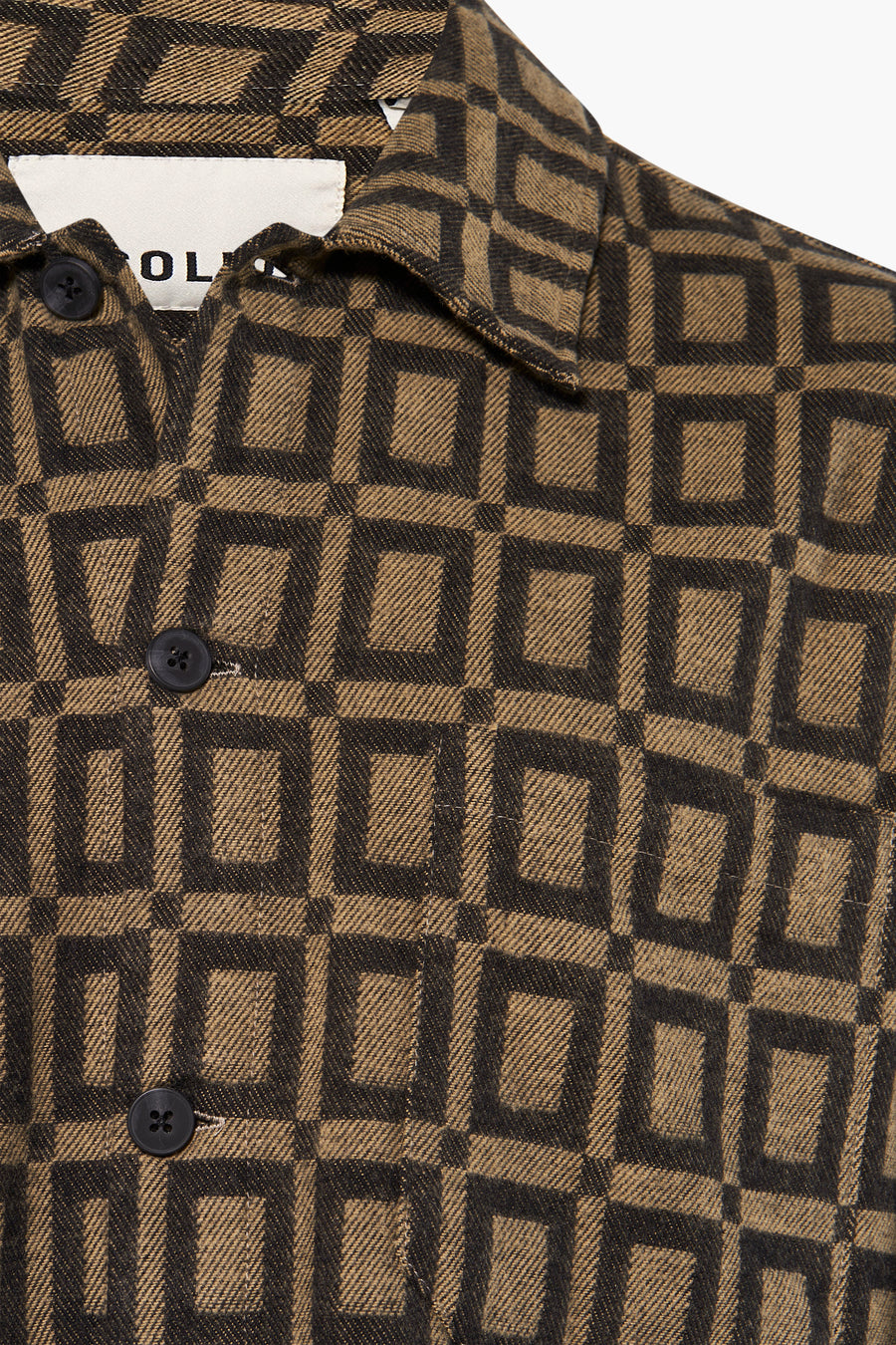 Hemd (lange mouwen) Beige - SOLID