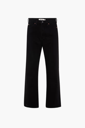 Jeans wide Zwart - SOLID