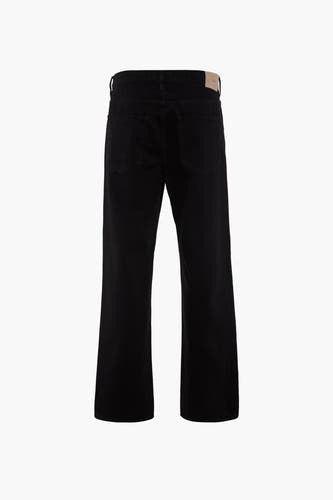 Jeans wide Zwart - SOLID