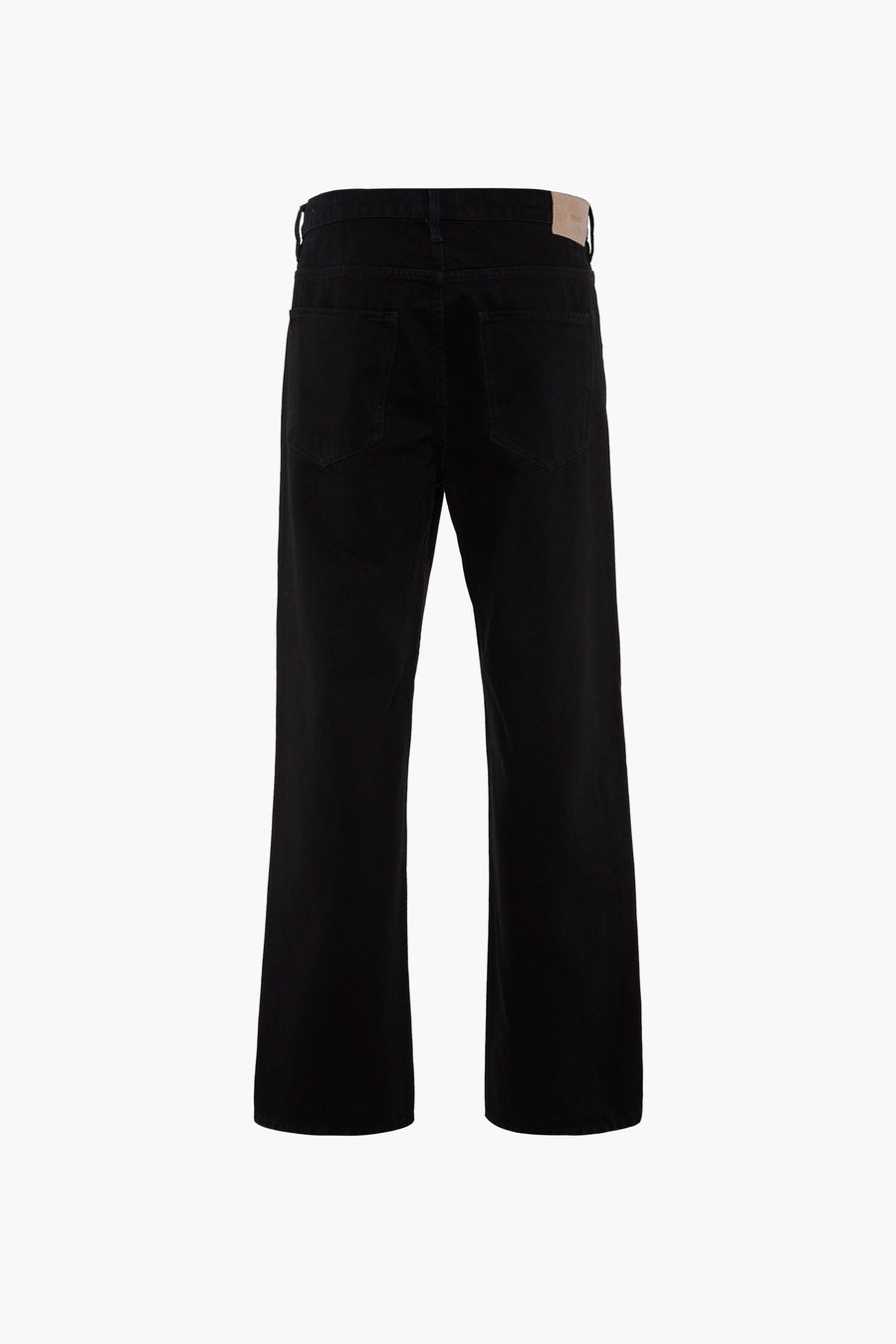 Jeans wide Zwart - SOLID