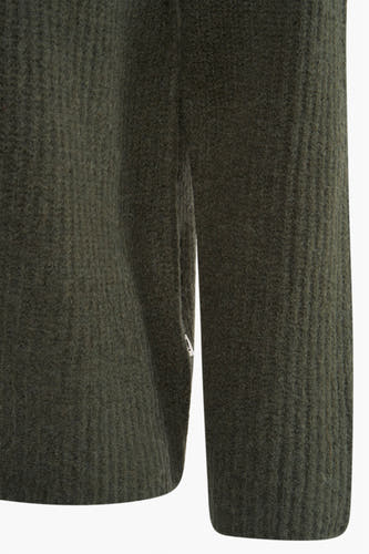 Trui met ronde hals Groen - SOLID