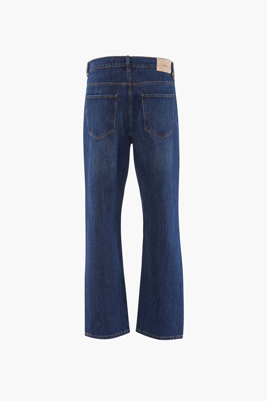 Jeans wide Dark blue denim - SOLID