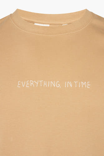 T-shirt (korte mouwen) Beige - SOLID