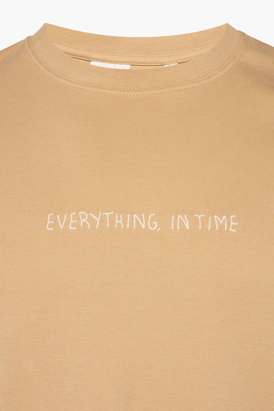 T-shirt (korte mouwen) Beige - SOLID