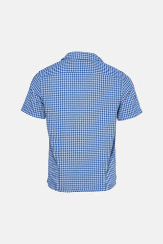 Hemd (korte mouwen) Blauw - SOLID