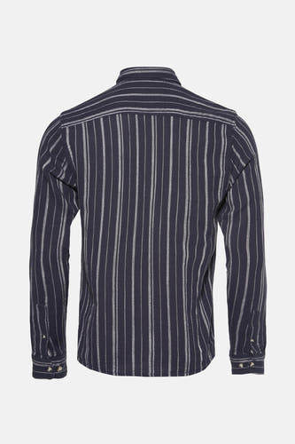 Hemd (lange mouwen) Blauw - SOLID