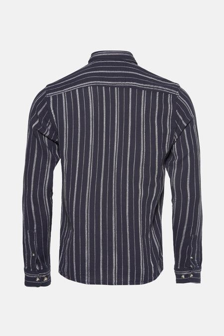 Hemd (lange mouwen) Blauw - SOLID