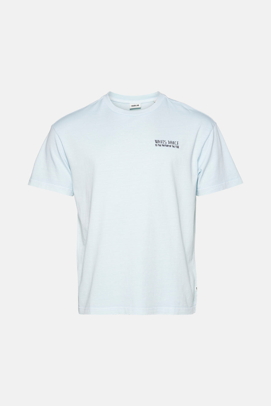 T-shirt (korte mouwen) Blauw - SOLID