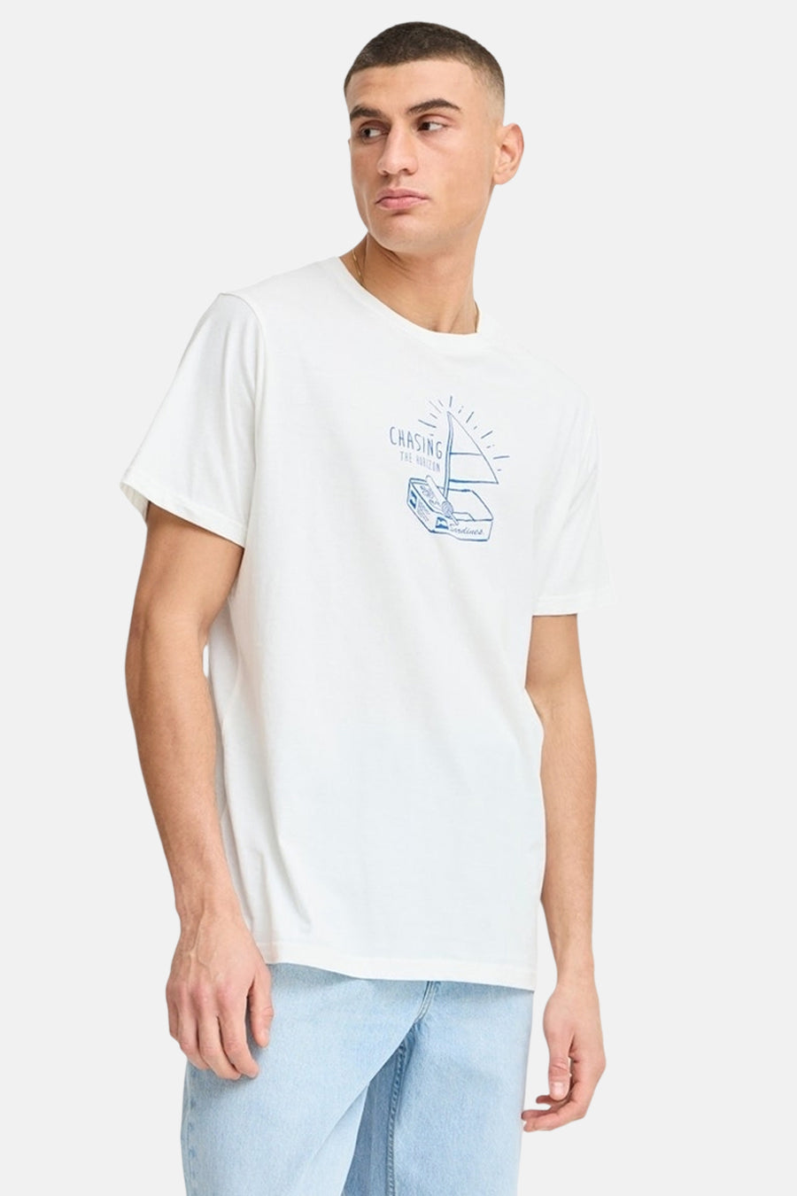 T-shirt (korte mouwen) Wit - SOLID