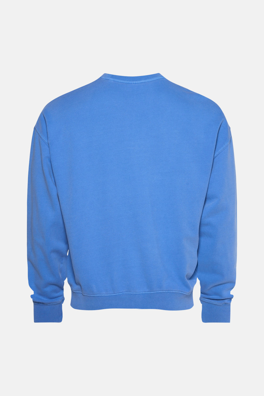 Sweater met ronde hals Blauw - SOLID