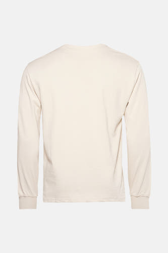 T-shirt (lange mouwen) Ecru - SOLID