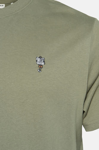 T-shirt (korte mouwen) Groen - SOLID