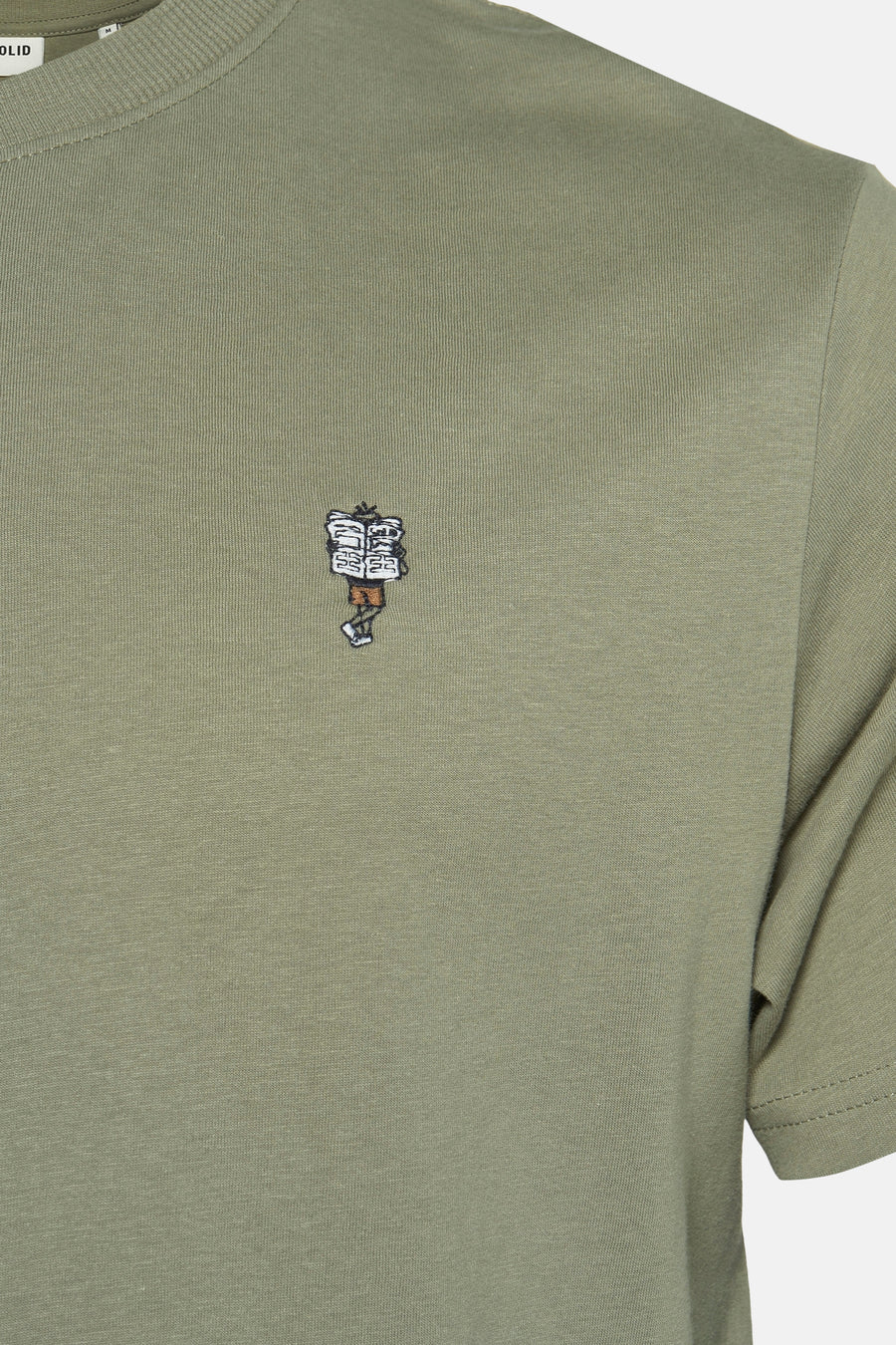 T-shirt (korte mouwen) Groen - SOLID