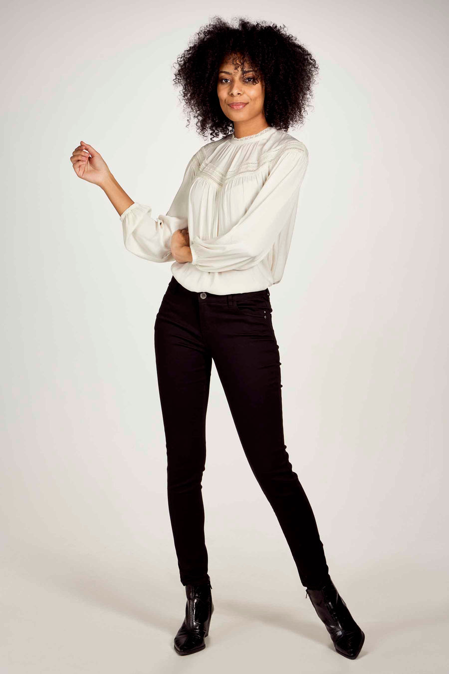 Broek Zwart - Morgan De Toi