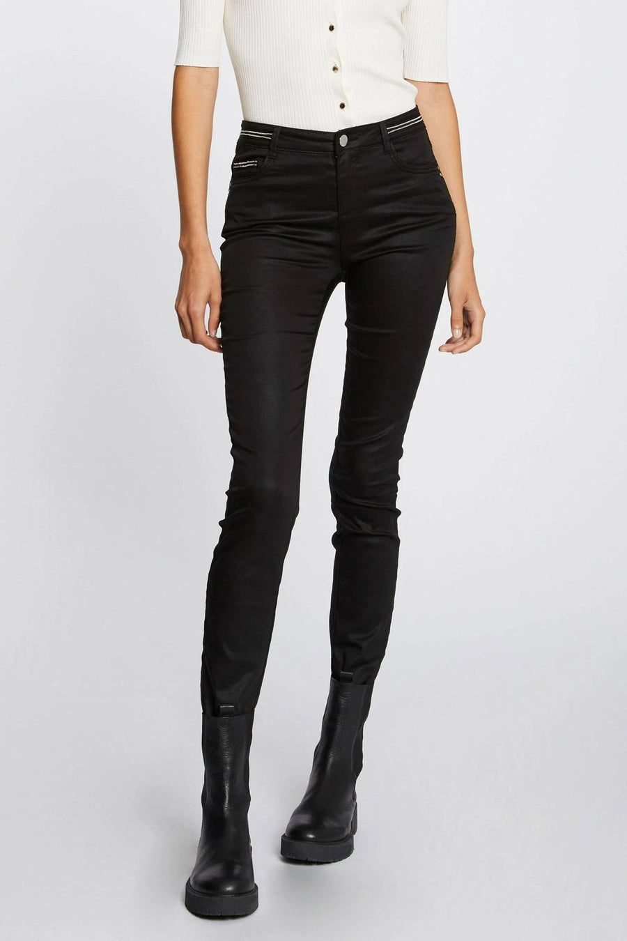 Broek Zwart - Morgan De Toi