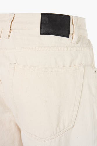 Straight jeans - ecru