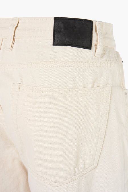 Straight jeans - ecru
