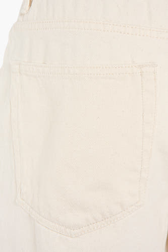 Straight jeans - ecru