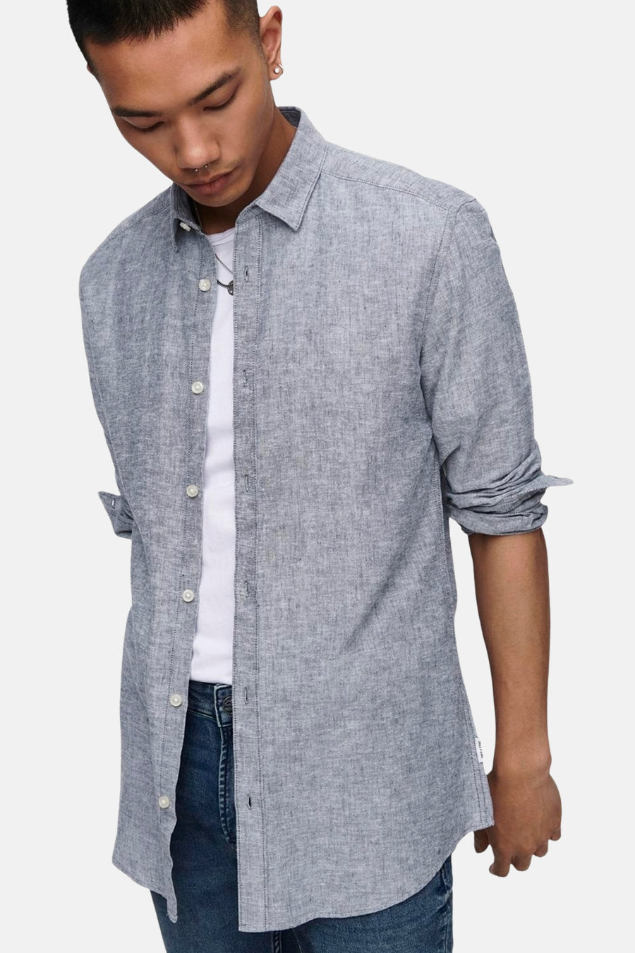Hemd (lange mouwen) Blauw - ONLY & SONS®