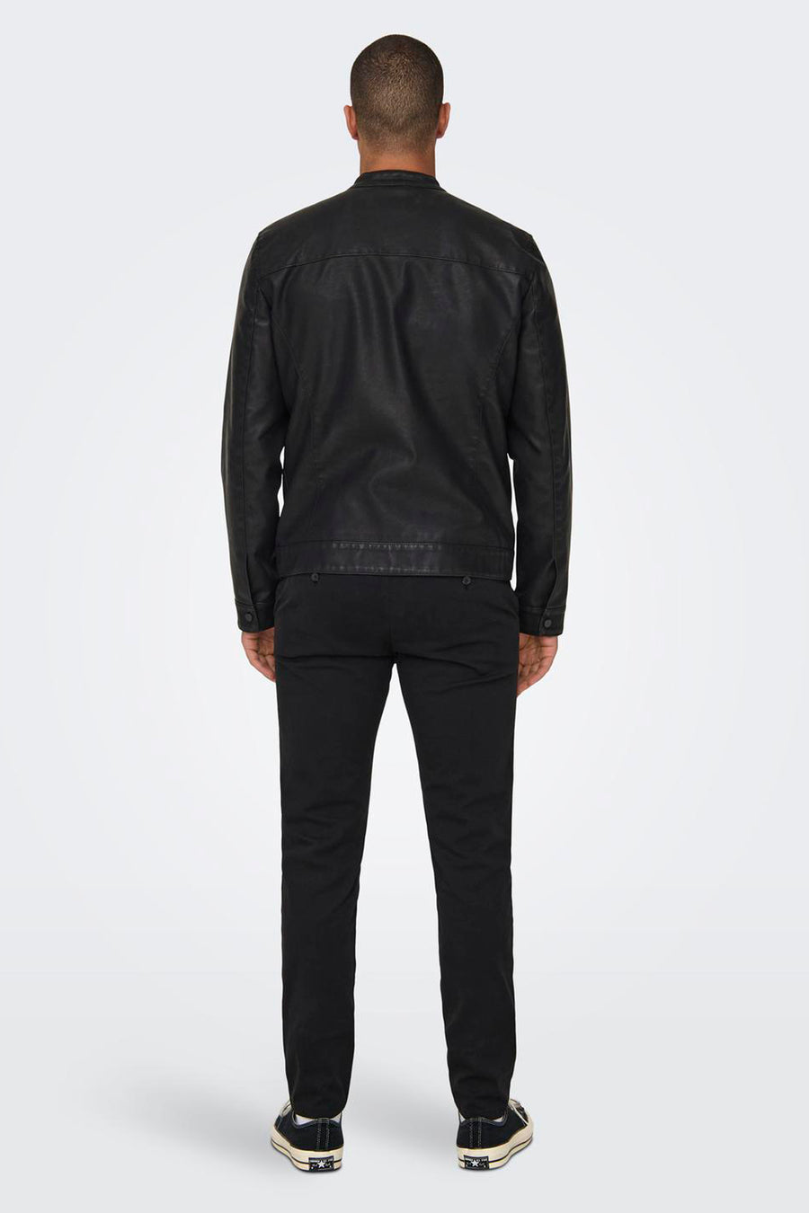 Lederen jas Zwart - ONLY & SONS®