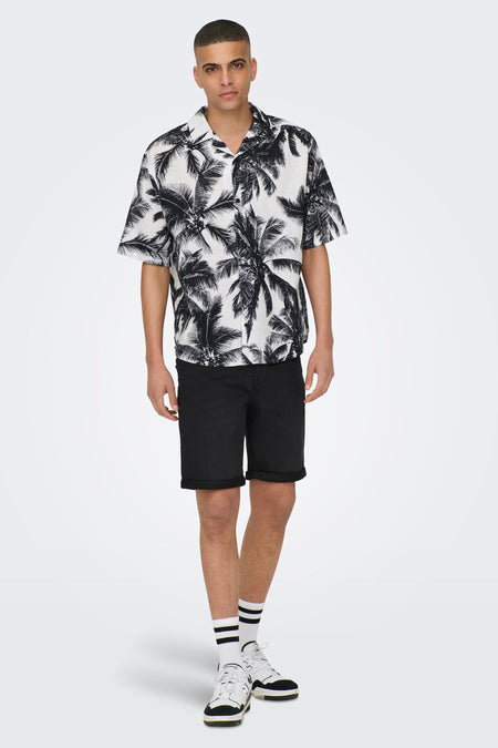 Jeansshort Black denim - ONLY & SONS®